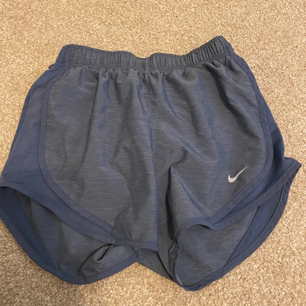 Blue Nike shorts
